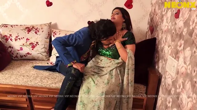 Desi Bhabhi with Large Natural Breasts